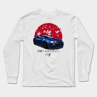 R34 Blue SunRise Edition Long Sleeve T-Shirt